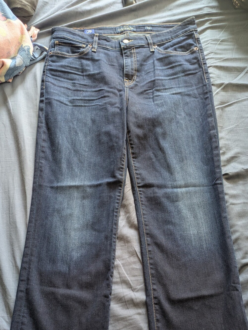 Lucky Brand Women's Dark Indigo Straight-Leg Jeans